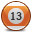 Billard Ball 13 Icon